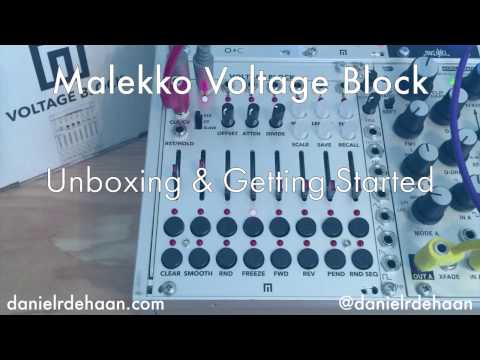 Malekko Voltage Block - Unboxing and Getting Started