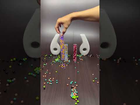 🌊 Hypnotic Reverse Beads ASMR | Visual Stress Reset ✨🌼 #oddlysatisfying #asmrshorts #stressrelief