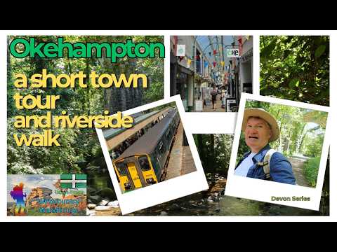 Okehampton  - a little town & riverside woodland wander