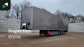 Semi-remorque fourgon Krone SD Roldeur Liftas Palletbox Rolltor | Image 4 - Autoline