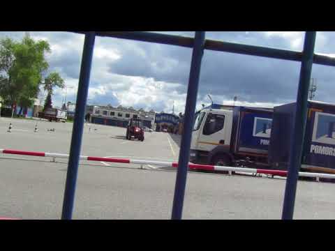 1  Egzamin na prawo jazdy kat  T na placu manewrowym w PORD Gdańsk 27 04 2018