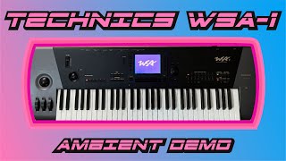 Video thumbnail for Technics WSA1 Ambient Demo [Acoustic Modeling Synthesizer] by Blake Foster (Funkhöuser Music)