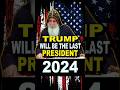 TRUMP WILL BE THE LAST PRESIDENT Mari Emmanuel #jesus #marmariemmanuel #donaldtrump #viral