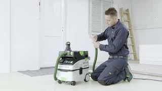 Festool Limpieza Manual | Aspiradores industriales compactos anuncio