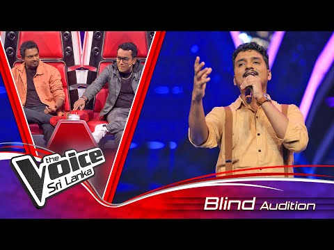 Naveen De Seram | Tharuka Niwa (තාරුකා නිවා) | Blind Auditions | The Voice Sri Lanka