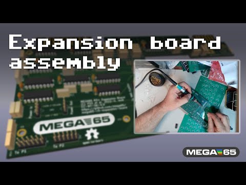 MEGA65 Expansion board assembly