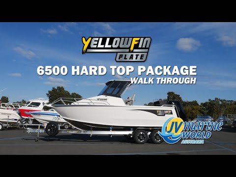 Yellowfin 6500 Hard Top Walk Through Video