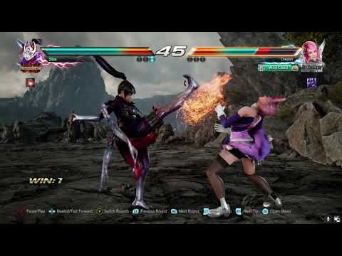 vs Chepler - Alisa (Tekken lobby with friends practicing Kunimitsu)