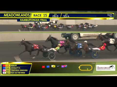 August 6, 2022 - Hambletonian 97 - Race 15