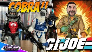 G.I. Joe Classified Retro Snow Serpent & Cobra Eel Review!