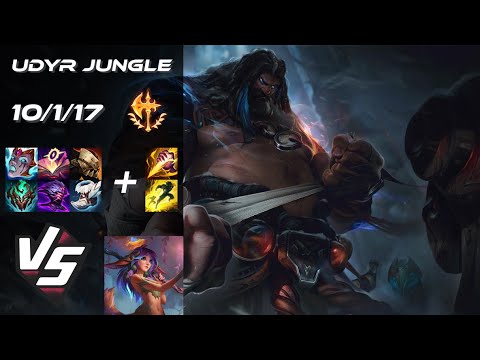 JUNGLE Udyr vs Lillia - NA Challenger Patch 14.18