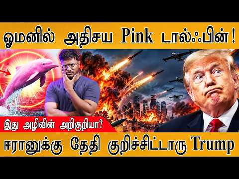 ஓமனில் Pink டால்ஃபின் தென்பட்டதால் பரபரப்பு | அழிவின் அறிகுறியா?| Karthick MaayaKumar | Episode 6521
