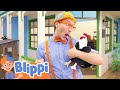 Blippi S Dino Day Out Blippi S Stories And Adventures For Kids Moonbug Kids