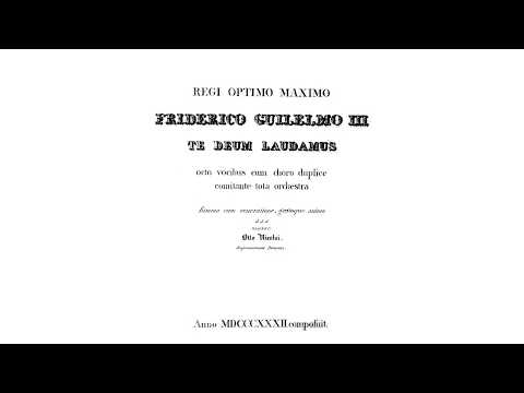 Otto Nicolai: "Judex" from "Te Deum"