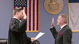 Hill sworn in as Grayson County DA