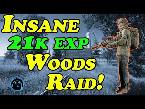 Insane 21k EXP Woods Raid! - Meta M1A - Escape from Tarkov