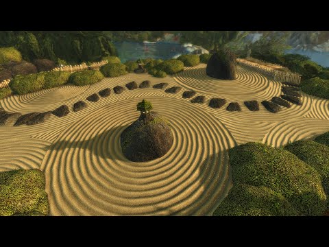1 Hour of Peaceful Sounds & Music from Guild Wars 2 | Meditative Garden Homestead Package