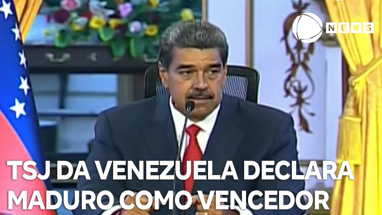 Tribunal Supremo de Justiça da Venezuela declara vitória de Nicolás Maduro nas eleições do país