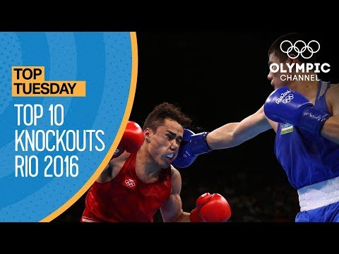 Top 10 Knockouts at the Rio 2016 Olympics | Top Moments
