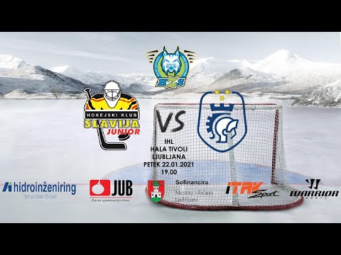 LIVE: HK Slavija jr. VS HK True Celje ( IHL - 22.01.2021 )