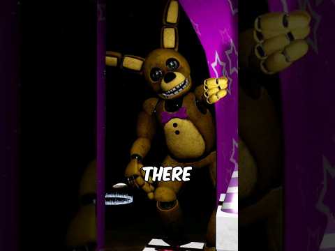 Secret FNAF Spring Bonnie! #fnaf #fivenightsatfreddys #fnafhelpwanted #springtrap #williamafton