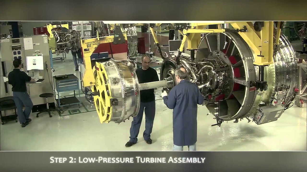 CFM56 Engine Assembly Line