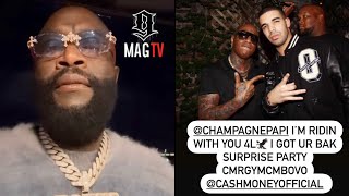 Rick Ross Calls Out Birdman For Siding Wit Drake Amid Their Beef! 🥊