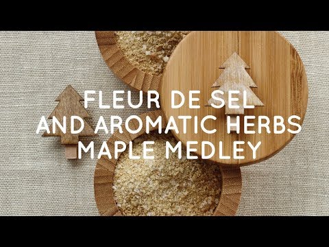 Medley de Flor de Sal e Ervas Aromáticas Maple