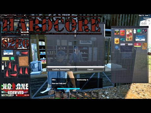 No One Survived S2E6 HARDCORE Car Repair Kit and Hatchback. Let's Play Solo.