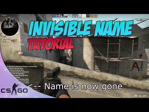 Steam Community :: Video :: CS GO Invisible Name Tutorial