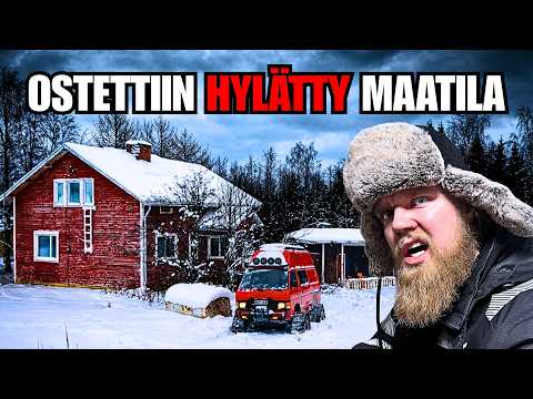 OSTETTIIN HYLÄTTY MAATILA... KAIKKI JÄTETTY SISÄLLE