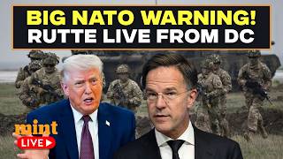 LIVE | NATO Chief Mark Rutte Speaks in Washington | Iran War | Ceasefire | USA | Donald Trump