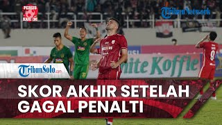 Persis Hari Ini: Gagal Eksekusi Penalti, Peluang Persis Solo Menang atas PSS Sleman Langsung Sirna