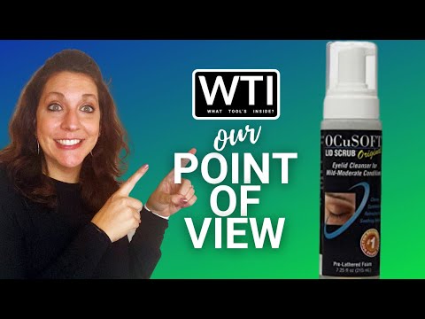 Ocusoft Lid Scrub Eyelid Cleanser - WTI product video review