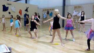 Ballet Moves with Natalie and Nadias class Nov 2011
