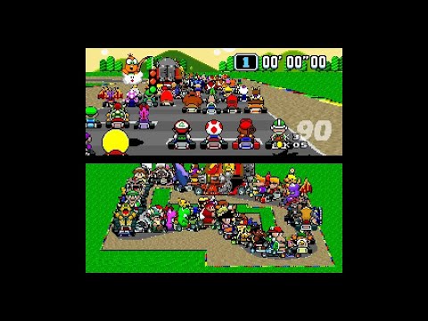 Super Mario Kart... with 101 players!
