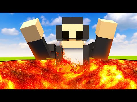 Dropping Ragdolls Into LAVA - Teardown Mods Gameplay