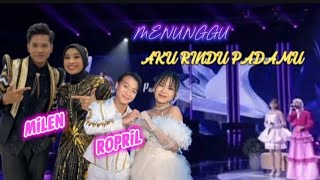 Download lagu April Cirebon / Ropril Ft Milen / Robi DA7 x Valen DA7 x Mila DA7 / Adu Duet Romantis  mp3