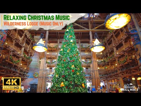 Peaceful Instrumental Christmas Music | Relaxing Piano at Disney's Wilderness Lodge (Music Only)