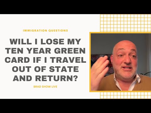 Perderò la mia Green Card decennale se viaggio fuori dallo Stato e poi torno?