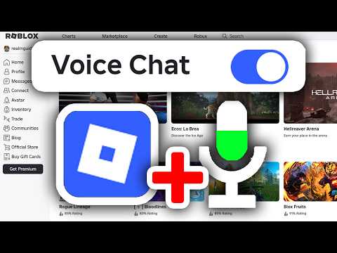 How To Get Voice Chat On Roblox - Enable Voice Chat