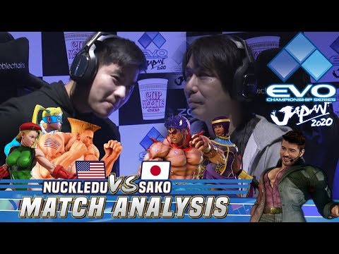 SFV CE Match Analysis: EVO Japan 2020 Top 8 - NuckleDu vs. Sako