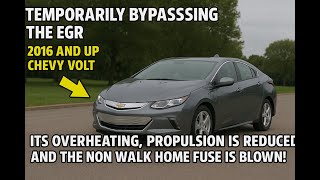 🔥Chevy Volt Overheating? Reduced Propulsion? P0401 Code Explained + Temporary EGR Bypass