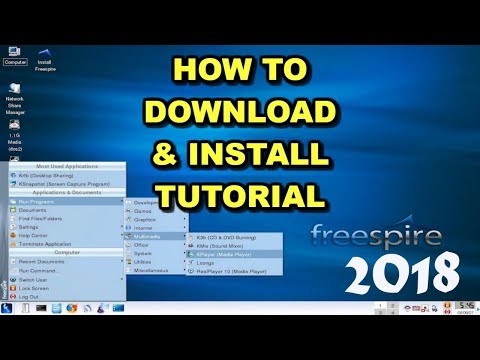 FreeSpire OS - How to Download and Install Complete Tutorial 2019