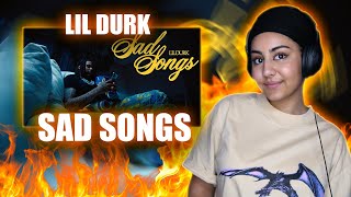 Deep! Lil Durk - Sad Songs (Official Video) [REACTION]