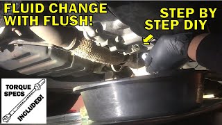 2013-2018 Nissan Altima CVT Tranmission Fluid Change
