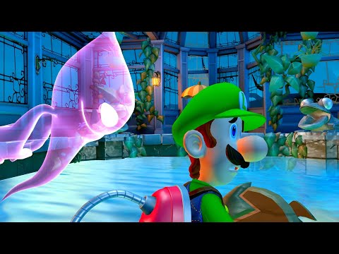 Luigi’s Mansion 2 👻 – Haunted Towers Walkthrough #4 | Pool Party 💦🌙