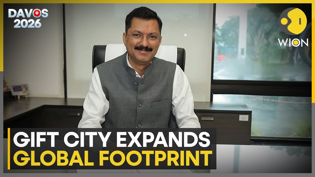 GIFT City CEO Sanjay Kaul at Davos: Strengthening Global Positioning | WION