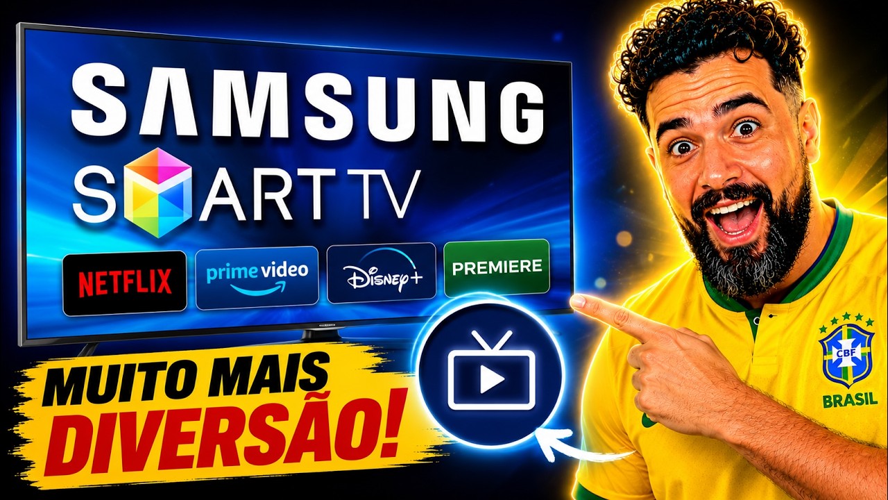 📺 IPTV SAMSUNG SMART TV: O MELHOR APLICATIVO EM 2026