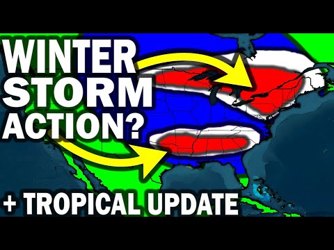 Winter Storm Outlook, Snowstorm Chances Increasing Christmas & New Year? Polar Vortex, Tropics
